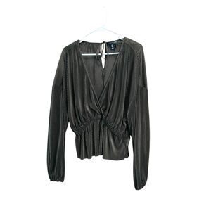 Sincerely Jules Black Striped Blouse